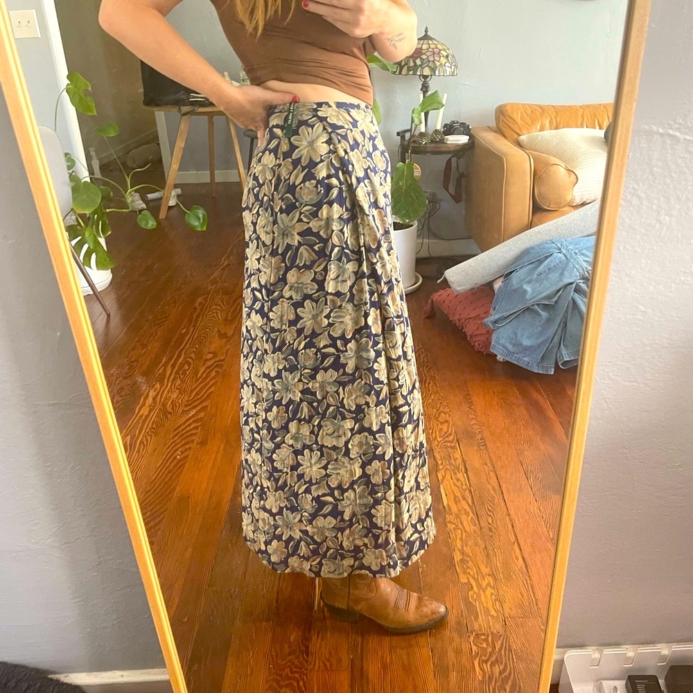 Vintage Laura Ashley Fall Skirt